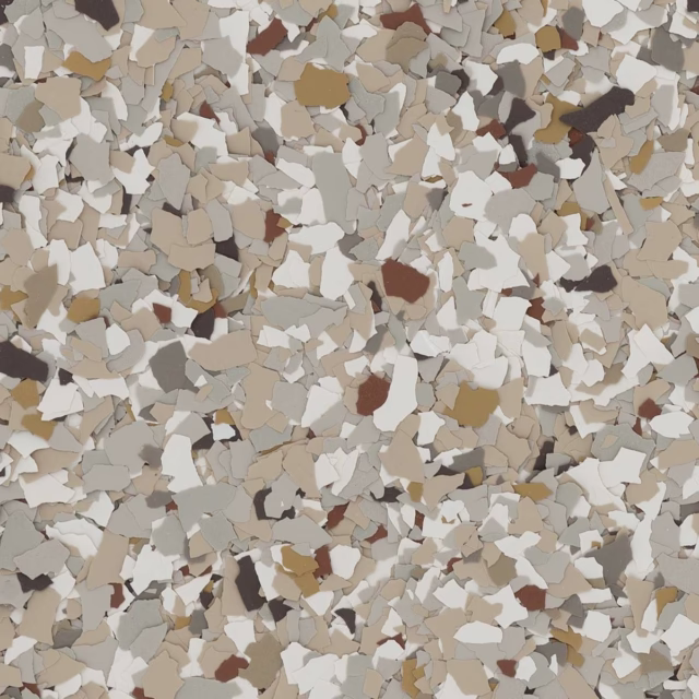 Creekbed Flake Color – Advanced Concrete Coating